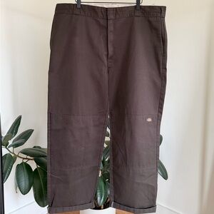 Dickies Double Knee Brown Cargo Pants